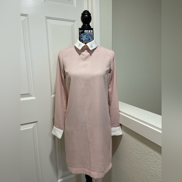 Precious Victoria Beckham Bunny Collar Dress - Picture 1 of 5